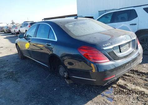 2015 Mercedes-Benz S 550 z USA, uszkodzony, nr VIN WDDUG8CB9FA185795